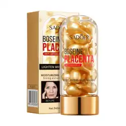 25pcs SADOER Capsules Face Serum Capsule Facial Moisturizing Brightening Firming Facial Essence Beauty Face Skin Care Products