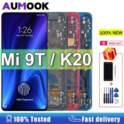 6.39'' Super Amoled Display For For Xiaomi Mi 9T Mi9T Pro LCD Display Touch Screen Digitizer Assembly For Redmi K20/K20 Pro LCD