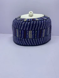 Blue Rawaram Kufi Hat