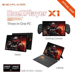 OneXPlayer X1 PRO AMD Ryzen AI 9 HX370 /8840U Laptop Tablet 3 IN 1 PC Game Console 10.95" Windows Handheld Controllers Computer