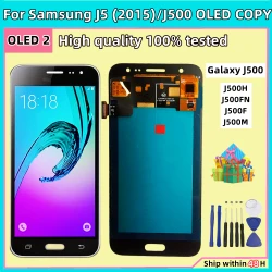 TFT IPS LCD For Samsung Galaxy J5 2015 J500 J500F J500FN J500M J500H Display With Touch Screen Digitizer Assembly 100%Tested