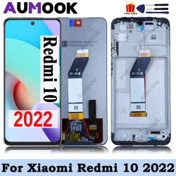 LCD For Xiaomi Redmi 10 Prime 2022 22011119TI Display for Redmi 10 2022 21121119SG Touch Screen Digitizer Assembly Replacement