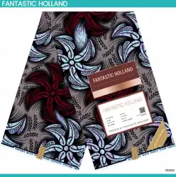 Legendary Elegance: Original Fantastic Holland Veritable Block Prints – Premium Atamfa Turmi Dashiki Fabric for Elite African Fashion