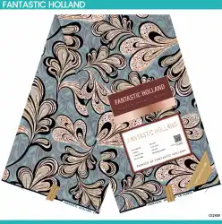 Legendary Elegance: Original Fantastic Holland Veritable Block Prints – Premium Atamfa Turmi Dashiki Fabric for Elite African Fashion