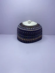 Maiduguri – Hausa/Fulani Cap, Kufi, Handwoven Cap, Zawa