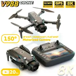 HOT NEW for Xiaomi V988 Camera Drone 8K Professional Dron 4K with Screen Under 249g Remote Control  Brushless RC Quadcopter Toys