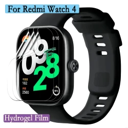 3/6pcs Hydrogel Protective Film For Redmi Watch 4 Watch Soft and Clear Film HD Full Watch Screen Protector