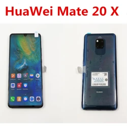 Stock Global Firmware Optional Huawei Mate 20 X 20X 4G LTE Mobile Phone 8GB RAM 256GB ROM 40.0MP NFC IP53 Kirin 980 7.2" 2K