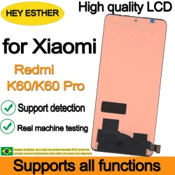Original OLED 6.67'' Replacement For Xiaomi Redmi K60 K60 Pro LCD Display Touch Screen