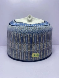 Light Blue Kindei - Elegant Hausa Cultural Hat