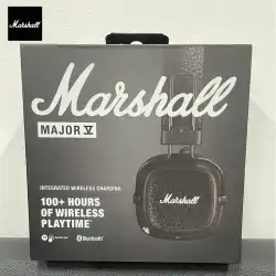 Original Marshall Major V 5 Wireless Bluetooth Headphones Classic Earphones Deep Bass Foldable Pop Rock Retro Music Mic Headset