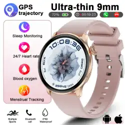 2025New Women's AI Smart Diagnosis Smart Watch HRV+PPG Blood Pressure & Oxygen Monitor IP68 Waterproof NFC Smartwatch for Xiaomi