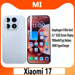 Xiaomi 17 Smartphone CN Version Snapdragon 8 Elite Leica 6.3" OLED Display 50MP Camera 7000mAh Battery 100W Hyper Charge