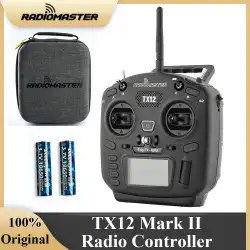 RadioMaster TX12 MKII ELRS EdgeTX OpenTX FCC LBT M2 16CH Hall Gimbals Multi-Module Compatible Radio Control Transmitter