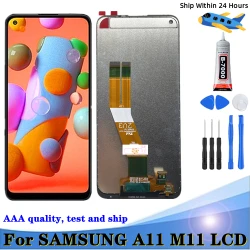 Tested 6.4'' For SAMSUNG A11 M11 LCD For SAMSUNG  A115 A115F A115F/DS LCD Display Touch Screen Digitizer Assembly Replacement