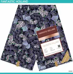 Legendary Elegance: Original Fantastic Holland Veritable Block Prints – Premium Atamfa Turmi Dashiki Fabric for Elite African Fashion