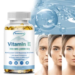 Vitamin E Capsules - Skin Firming, Wrinkle Reduction, Repair Damaged, Anti-aging, Antioxidant, Increase Immune System