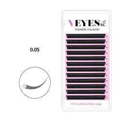 Veyes Inc Cashmere Eyelash Extensions Faux Mink Lashes 8-20mm Veyelash Professionals Classic Soft Natural Lash Bulk Wholesale