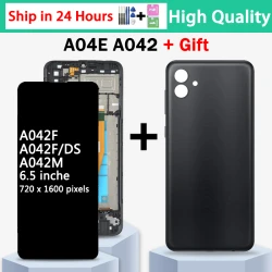 High Quality A04e Screen For Samsung A04E A042 LCD A042F A042M SM-A042F/DS Display Touch Screen Digitizer Replacement