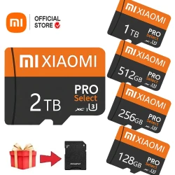 Xiaomi High Speed 2TB SD Card1TB Memory Card 512GB Ultra Fast Read Write Micro TF SD Card 128GB 256GB Class 10 For Camera/Phone