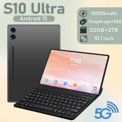 2025 New S10 Ultra Original Tablet Android 15 22GB+2TB Tablette 10.1inch Touch Tablets PC WIFI Global Version 5G Dual SIM Card