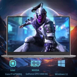 AKPAD 16" Gaming Laptop intel Core i7-6700HQ GTX 1060 6GB IPS 1920*1200 Notebook PC 16GB 32G 64G DDR4 Windows 11 Laptop Computer