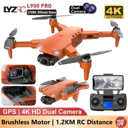 LYZRC L900 PRO 4K Professional HD Dual Camera GPS Drone 5G WIFI Brushless Motor FPV Quadcopter Foldable Aerial Photography Drone
