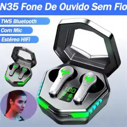 N35 TWS Gaming Earphones Touch Wireless Headphones Bluetooth Earbuds Battery Long Standby Earbuds HIFI Waterproof Headset