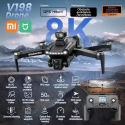 Xiaomi MIJIA V198GPS Drone ESC 8K HD Profesional  Brushless Laser obstacle avoidance Aerial Optical Foldable Quadcopter Dron New