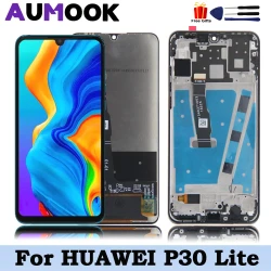 OEM LCD For HUAWEI P30 Lite Display LCD Screen Digitizer Assembly Replace For HUAWEI P30 Lite Nova 4e MAR-LX1A LX2 LX3A Screen
