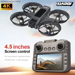2025 X226 Drone Professional 4K Camera with Screen Remote Control 5G WiFi FPV UAV Brushless Optical Flow Hover RC Quadcopter Toy
