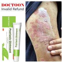 DOCTOON Cream Psoriasis Ointment Eczema Antibacterial Anti-fungus Herbal Effective Anti-itch Relief Dermatitis Urticaria Unguent