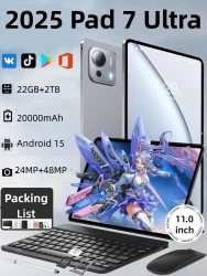 2025 Global Original MI Tablet Pad 7 Ultra 11 inch Android 15 22GB+2TB 20000mAh 5G Dual SIM Card WiFi GPS HD 4K Mi AndroidTablet