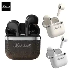 Marshall Wireless Earphone Headset HiFi Stereo Earbuds Sport TWS Headphones Bluetooth Headset With Mic for Android and Apple