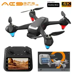 New AE9 GPS Drone 4K Professional HD Camera Aerial FPV Brushless Motor With Large Screen Remote Control Quadcopter RC Dron Toys