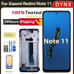 6.43" Screen For Xiaomi Redmi Note 11 LCD Display Touch Screen Digiziter Assembly Replacement For Xiaomi Redmi Note 11 Global