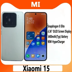 Xiaomi 15 Smartphone CN Version Snapdragon 8 Elite Leica 6.36" OLED Display 50MP OIS Camera 5400mAh Battery 90W Hyper Charge