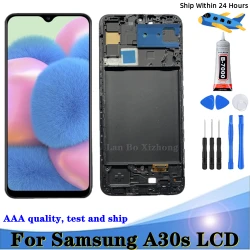 Tested 6.4" OLED TFT Display For Samsung A30s A307F A307 A307FN A307A LCD Display Screen replacement Digitizer Assembly