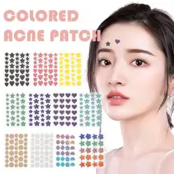 Cute Colorful Star/Butterfly Pimple Patch Acne Stickers -Acne Removal Invisible Concealer For Face Spots Zits Beauty Makeup Tool