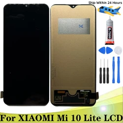 6.57 inch TFT LCD For Xiaomi Mi 10 Lite LCD Display Touch Screen Digitizer Assembly For Mi 10 Lite M2002J9G 5G LCD