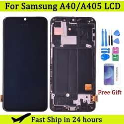 For Samsung For A40 SM-A405F SM-A405FN SM-A405FM SM-A405S LCD Display Touch Panel Screen Digitizer Assembly replacement Display