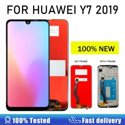 Y7 2019 Display For Huawei Y7 2019 LCD Display Touch Screen Digitizer DUB-LX3 DUB-L23 DUB-LX1 Assembly With Frame