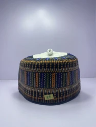Multi-Color Rawaram Kindei - Vibrant Hausa Cap