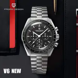 2025 New PAGANI DESIGN Mens Watches Top Brand Luxury Automatic Quartz Chronograph Waterproof Sport Stainless Steel Clock Relogio