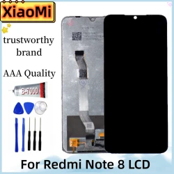 6.3" Original Lcd For Xiaomi Redmi Note 8 LCD Display Touch Screen Replacement, For Redmi Note8 Display M1908C3JH, M1908C3JG LCD