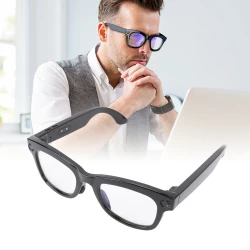 800W Pixel 8MP Smart Bluetooth Glasses IP67 Waterproof AI Translation Glasses Comfort Mersive Sound Noise Reduction for Business