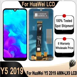 For Huawei Y5 2019 LCD Original AMN-LX9 AMN-LX1 AMN-LX2 AMN-LX3 LCD Display Touch Screen Digitizer Assembly For Honor 8s Display