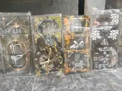 Decorative Acrylic Wall Clocks with Islamic Calligraphy and Floral Design