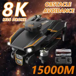 KBDFA S26 Drone GPS 8K Dual Camera Brushless Aerial Photography Obstacle Avoidance Quadcopter Optical Flow Positioning RC 10000M