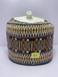 Ruwan Goro Rawaram Cap - Cultural Hausa Zawa Hat